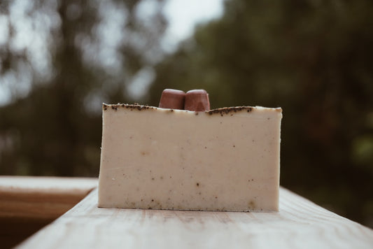 Vanilla Bean Coffee Soap Bar (4oz)