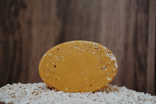 3oz Oatmeal & Honey + Turmeric Soap Bar